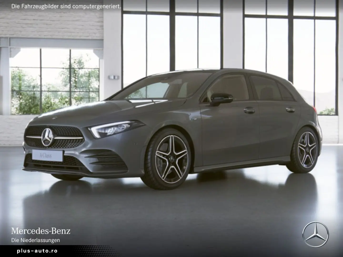 A 250 e AMG Night Pano LED 360  Volldig