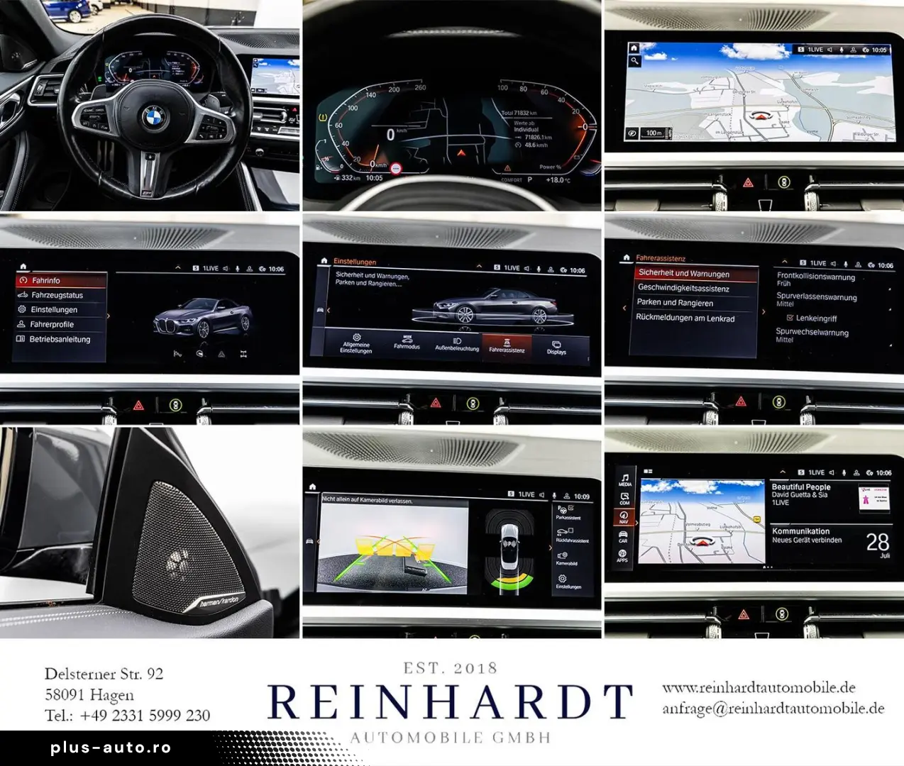 430i CABRIOLET M SPORT SHADOW LASER HuD H&K KAM.