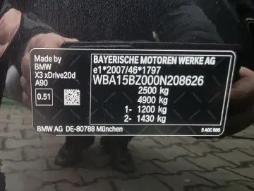 BMW X3 2023 X-LINE 2.0 D 190HP LASER PANORAMIC DISTRONIC