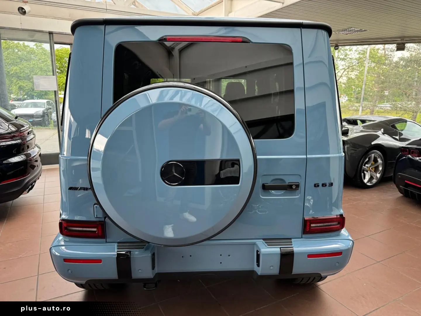 G 63 AMG 2024 Vintageblue-White-Carbon TV Full
