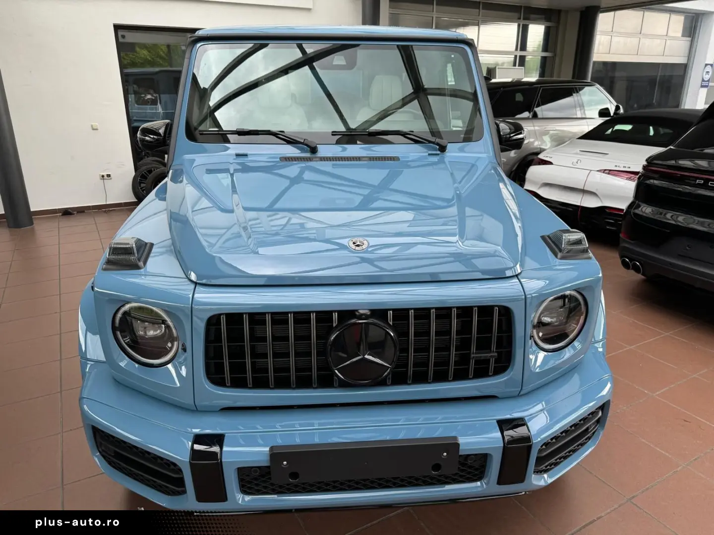 G 63 AMG 2024 Vintageblue-White-Carbon TV Full