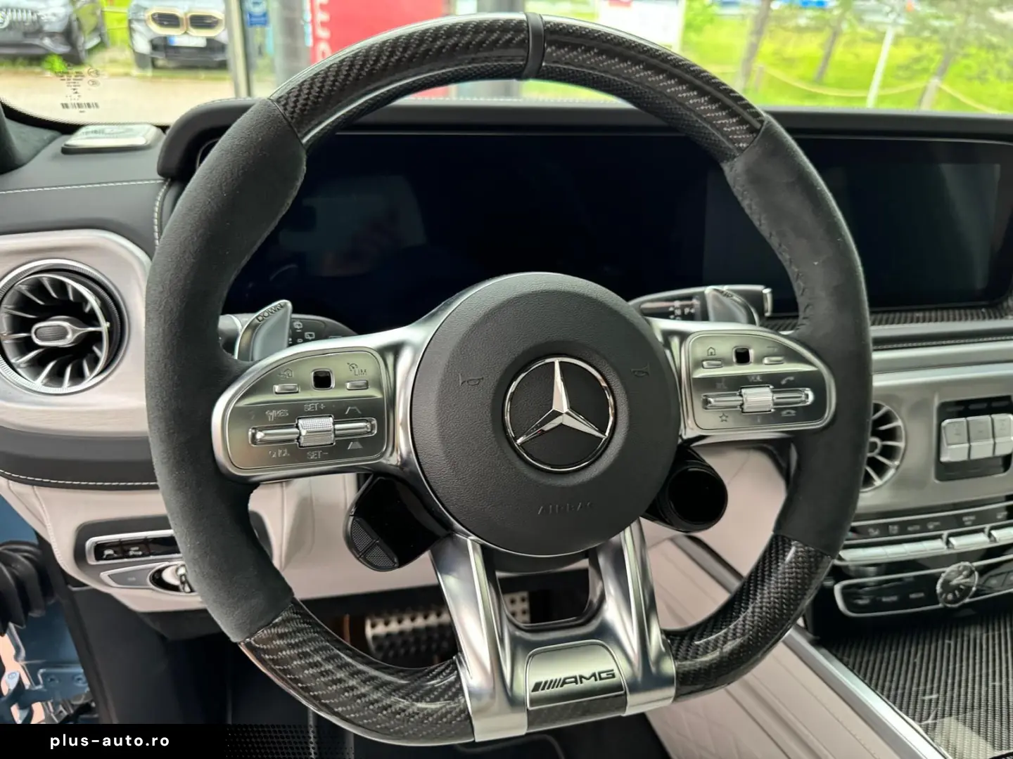 G 63 AMG 2024 Vintageblue-White-Carbon TV Full