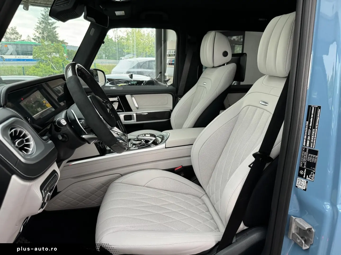 G 63 AMG 2024 Vintageblue-White-Carbon TV Full