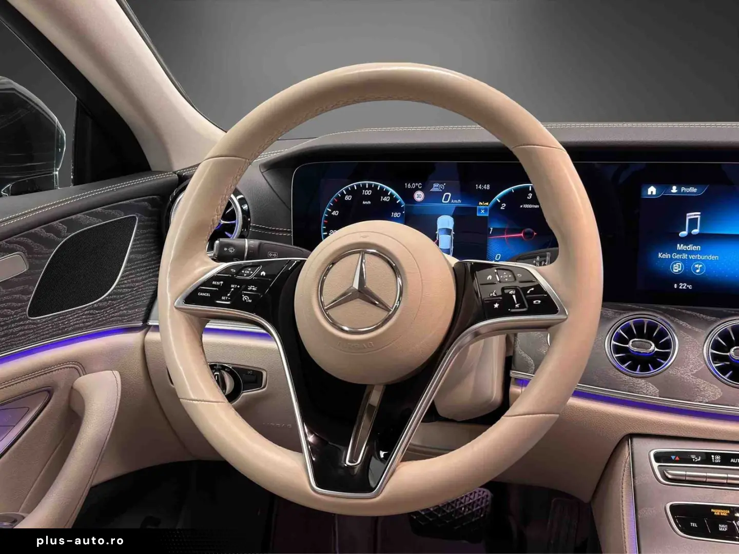 CLS 220 d Leder Beige LED MBUX 360  DAB