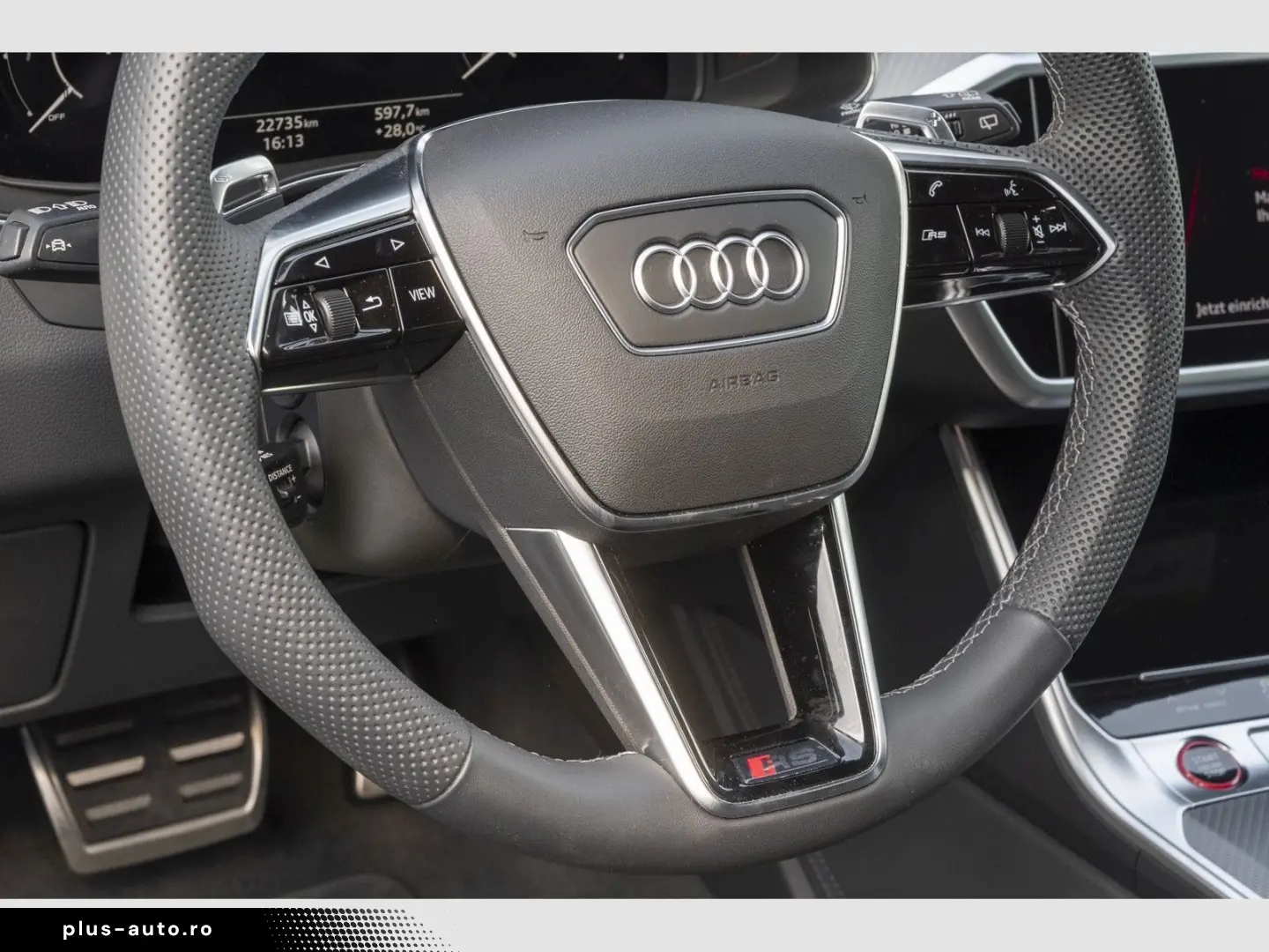 RS6 Black  B O Advanced RS-AGA Pano Laser HuD AC