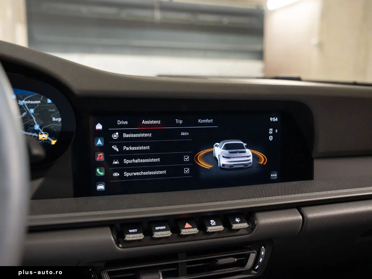 992 911 Targa 4 Surround View 14-Wege Sitze