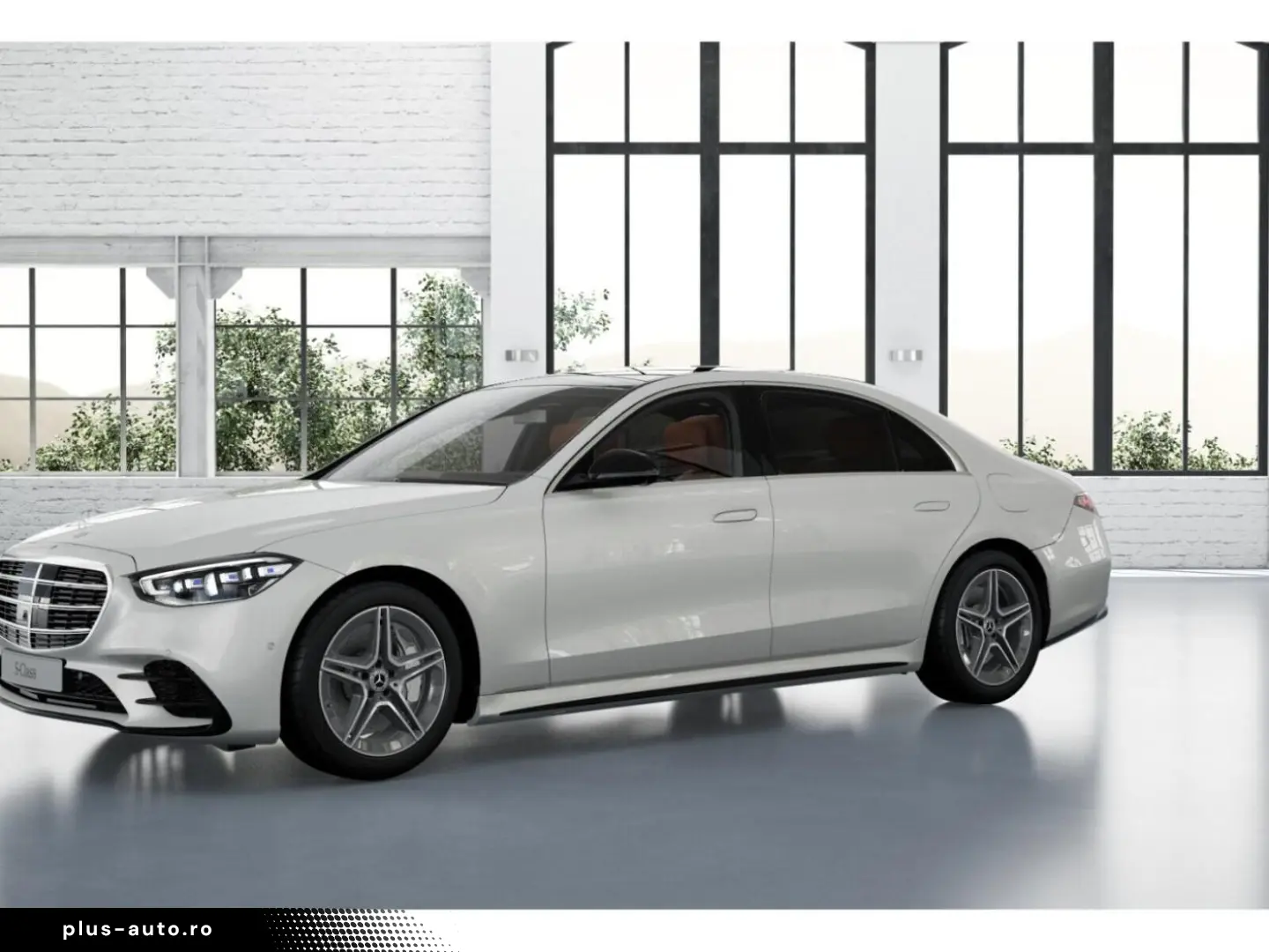 S 580 e Limousine lang AMG MBUX Burm Night LED