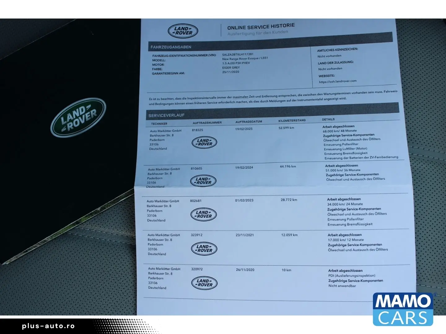 Range Rover Evoque R-Dynamic P300e Hybrid AHK CA