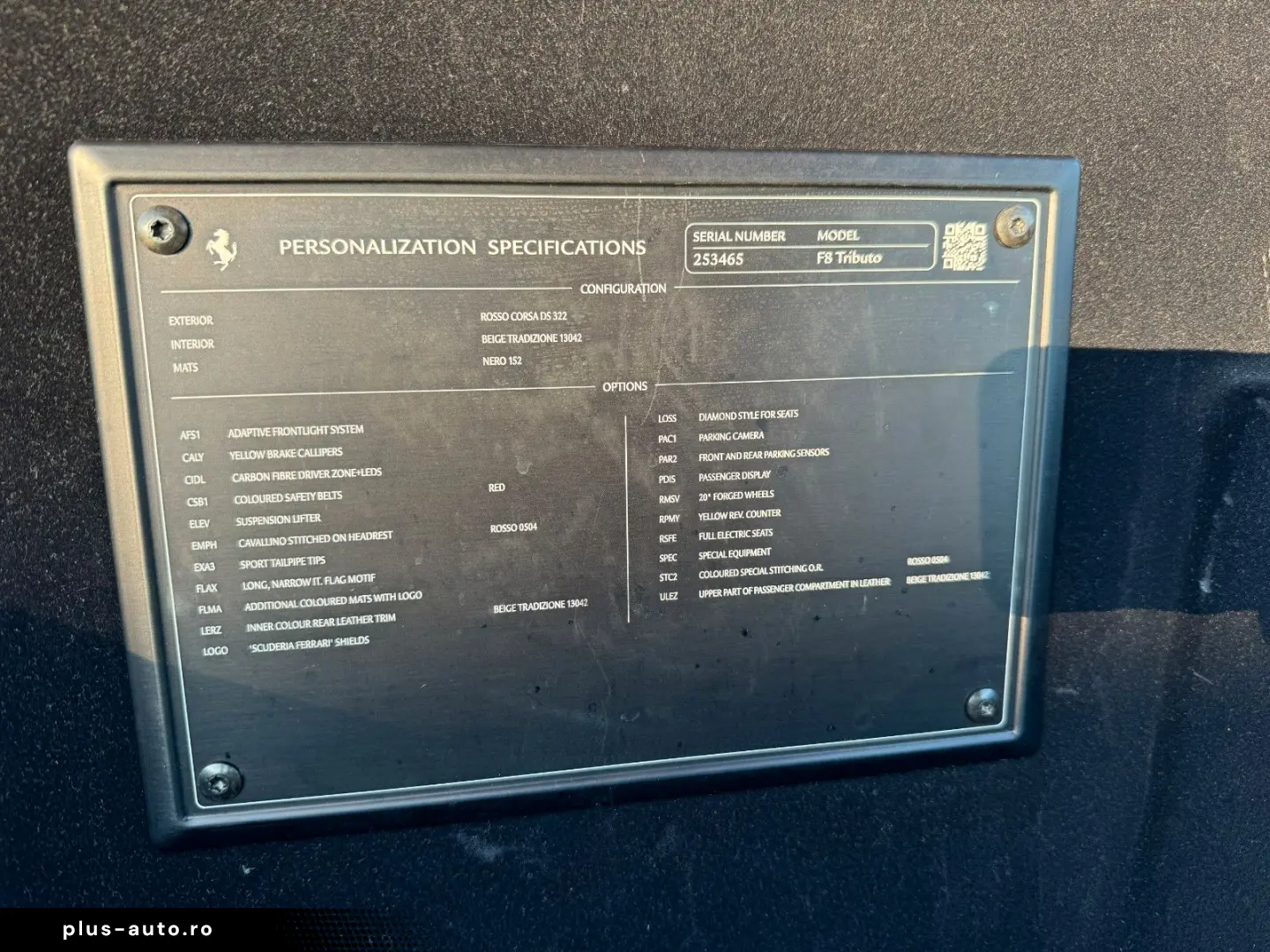 F8 Tributo Coupé DCT