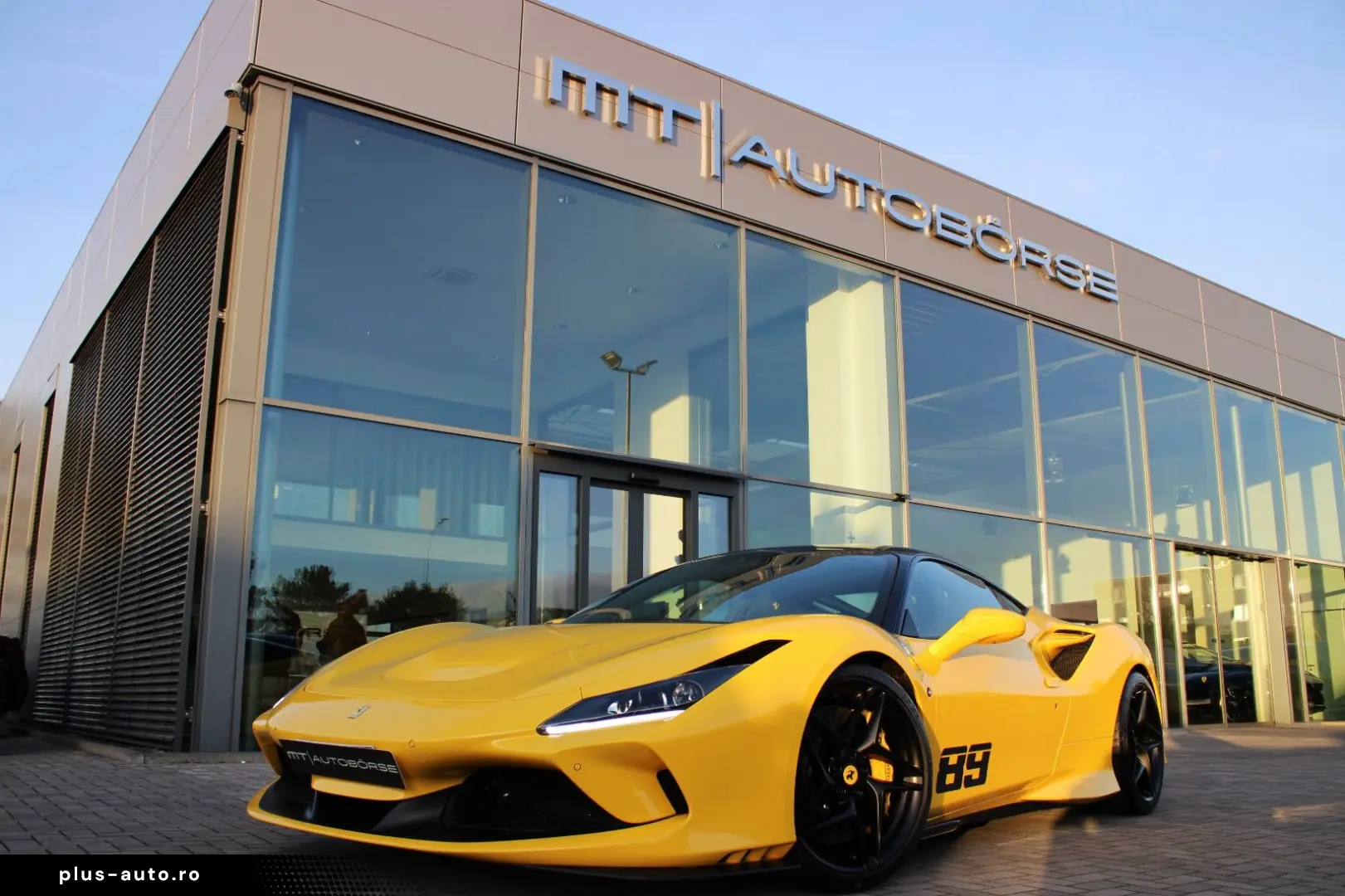 F8 TRIBUTO COUPE GIALLO! 100% RARE IN EUROPE