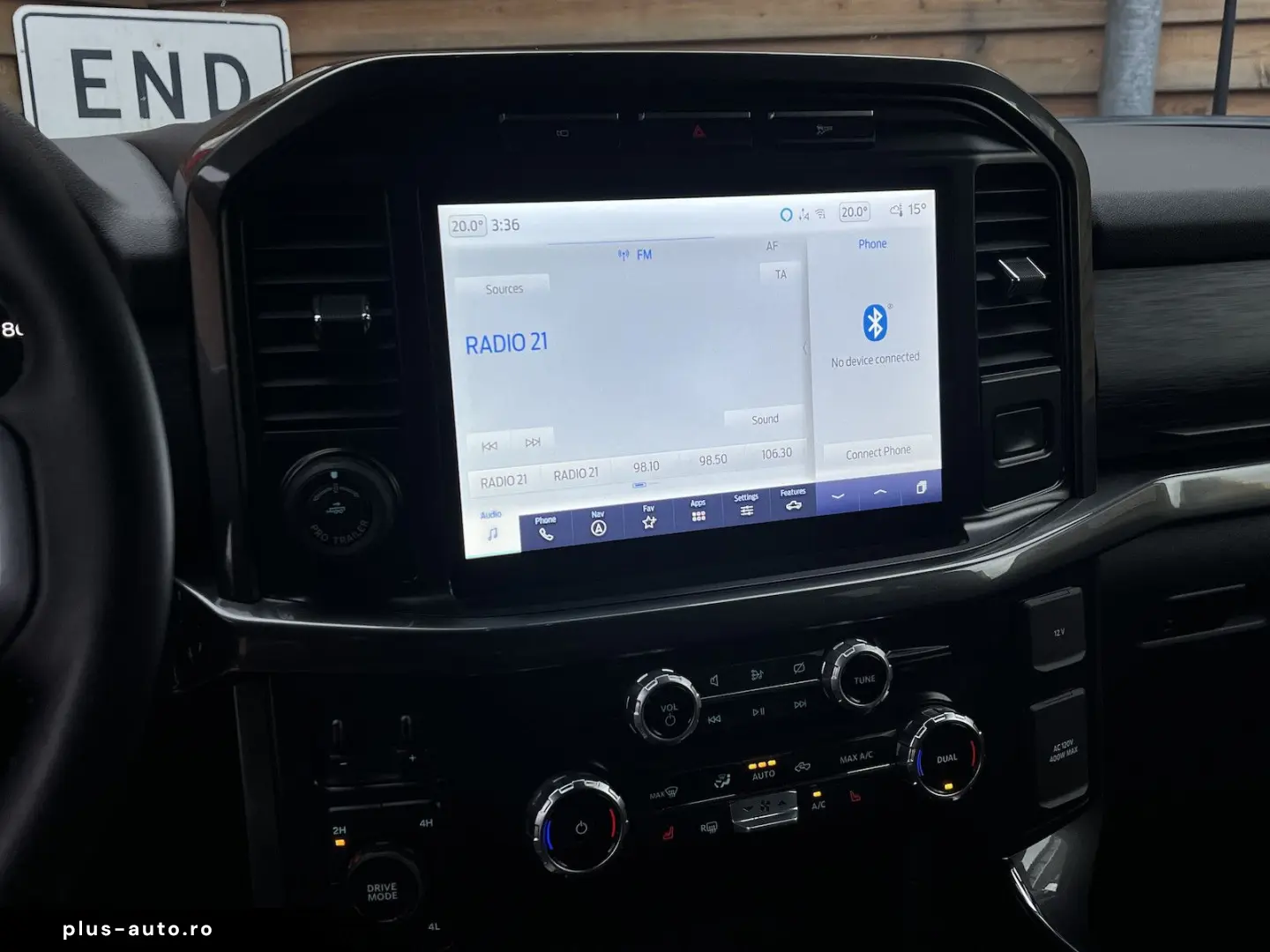 F 150 5.0L V8 AHK 12´´ LCP 4x4 SZH Leder