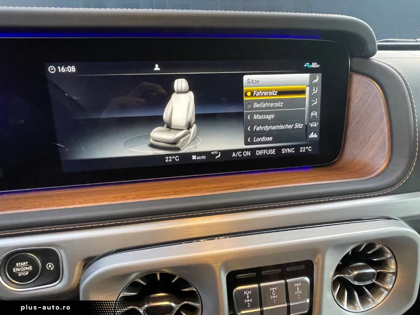 G 63 AMG Burmester Fond TV Standheizung Massage