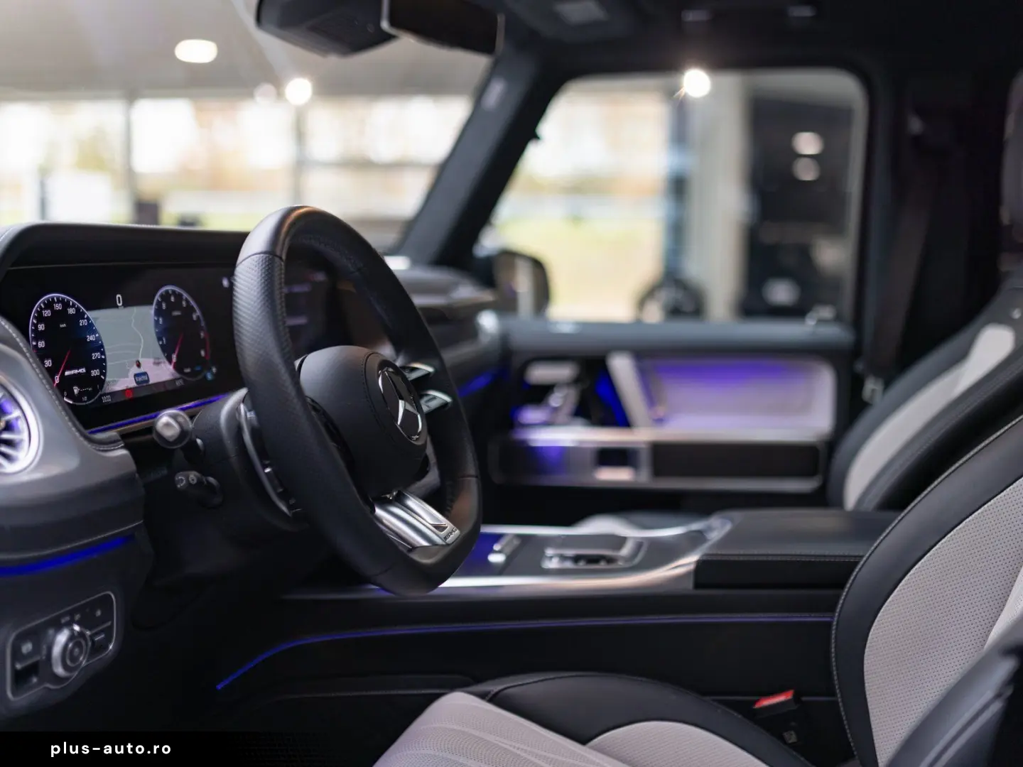 G 63 weiß-magno Fahrwerk NightI II Stdhzg 360