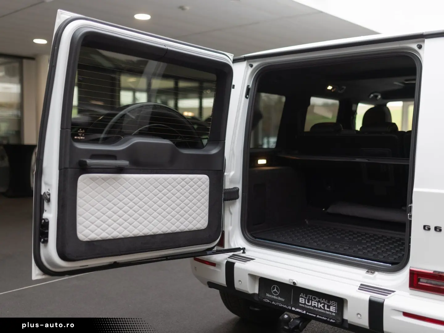 G 63 weiß-magno Fahrwerk NightI II Stdhzg 360