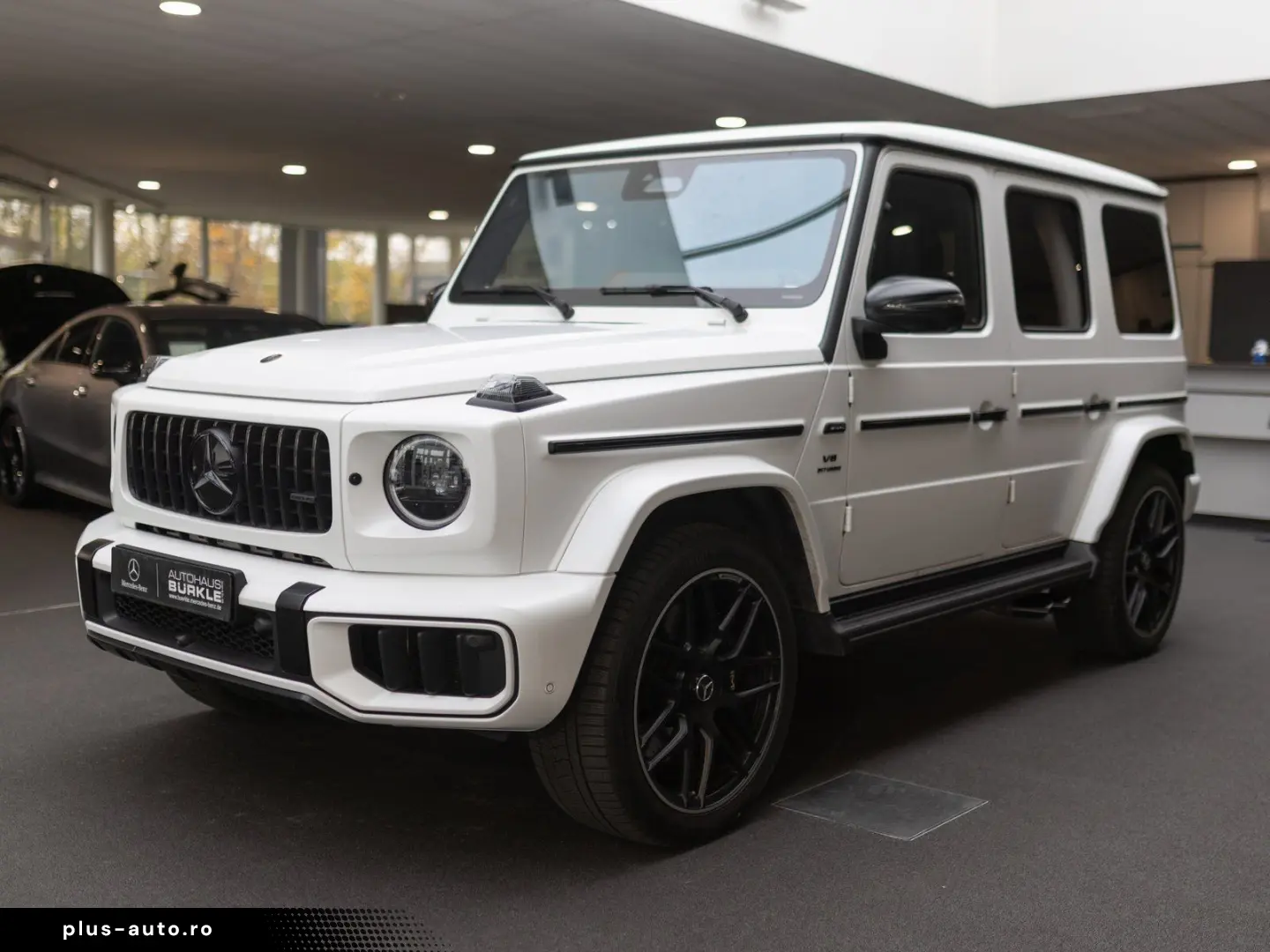 G 63 weiß-magno Fahrwerk NightI II Stdhzg 360