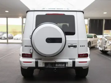 G 63 weiß-magno Fahrwerk NightI II Stdhzg 360