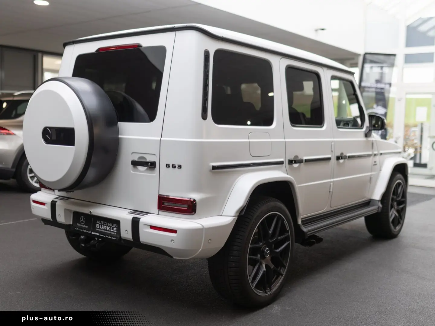 G 63 weiß-magno Fahrwerk NightI II Stdhzg 360