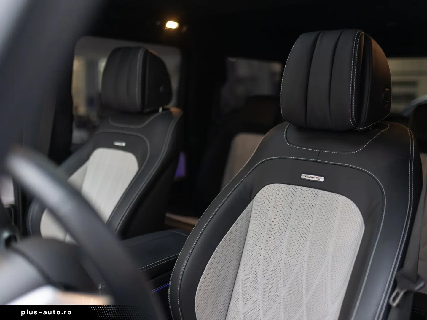 G 63 weiß-magno Fahrwerk NightI II Stdhzg 360