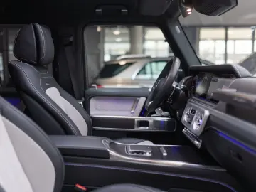 G 63 weiß-magno Fahrwerk NightI II Stdhzg 360