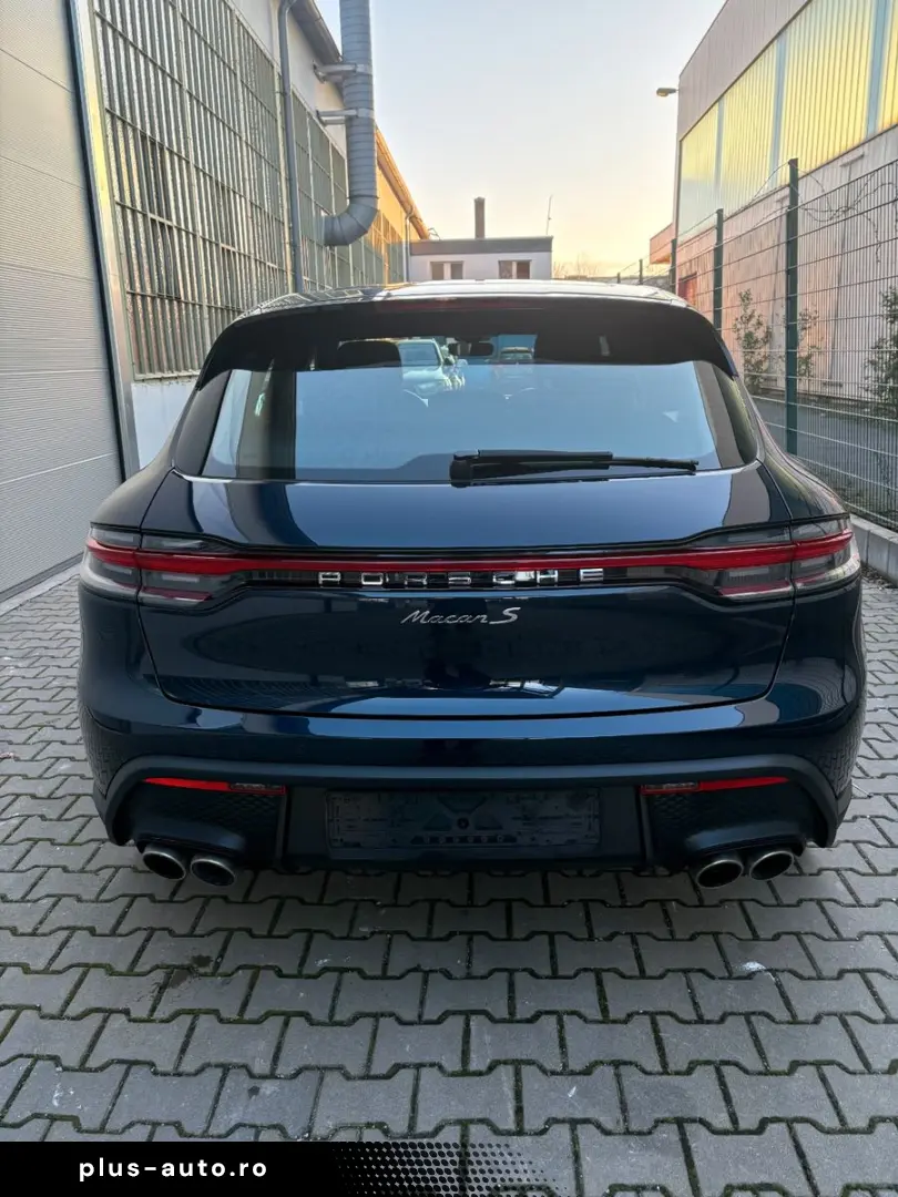 Macan S - Bose - Panorama - 18 Wege Sitze