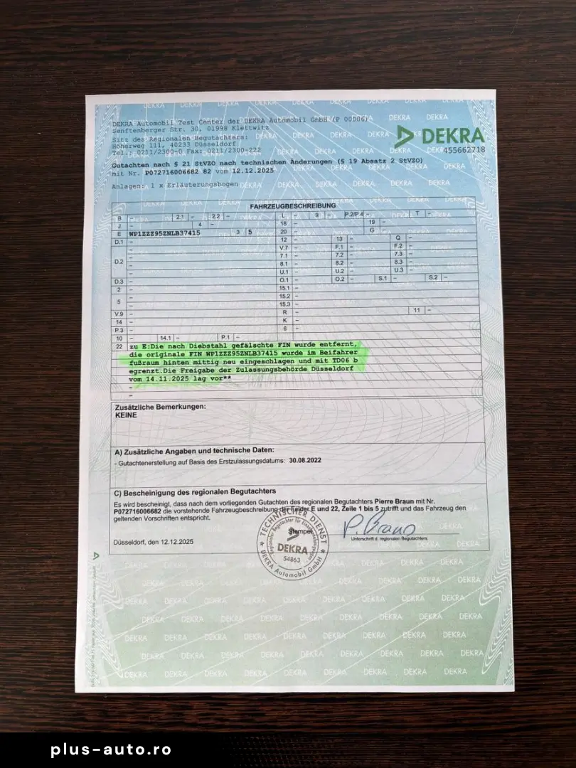 Macan S - Bose - Panorama - 18 Wege Sitze