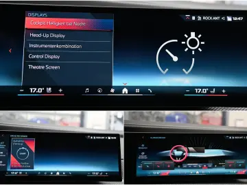 i7 M70 xDrive Executive Lounge  Theatre Screen