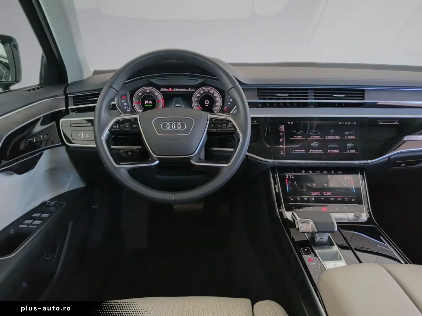 AUDI A8 50 TDI HD-Matrix Pano HuD Leder Weiß 360