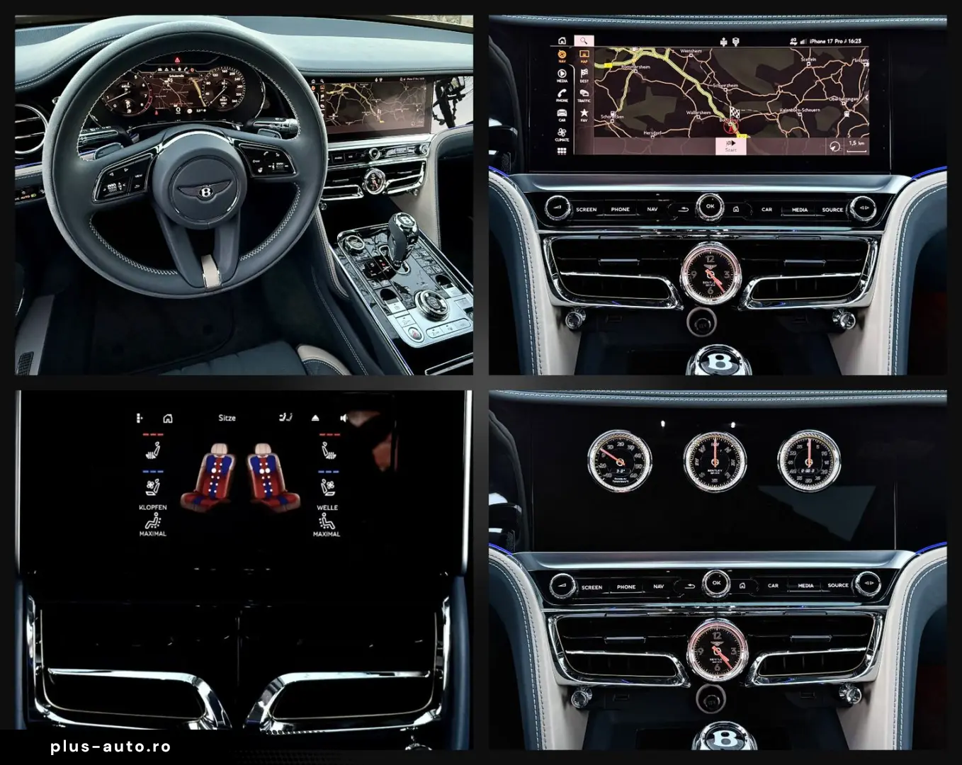 BENTLEY Flying Spur Speed W12 Naim 22  Massage Rotating