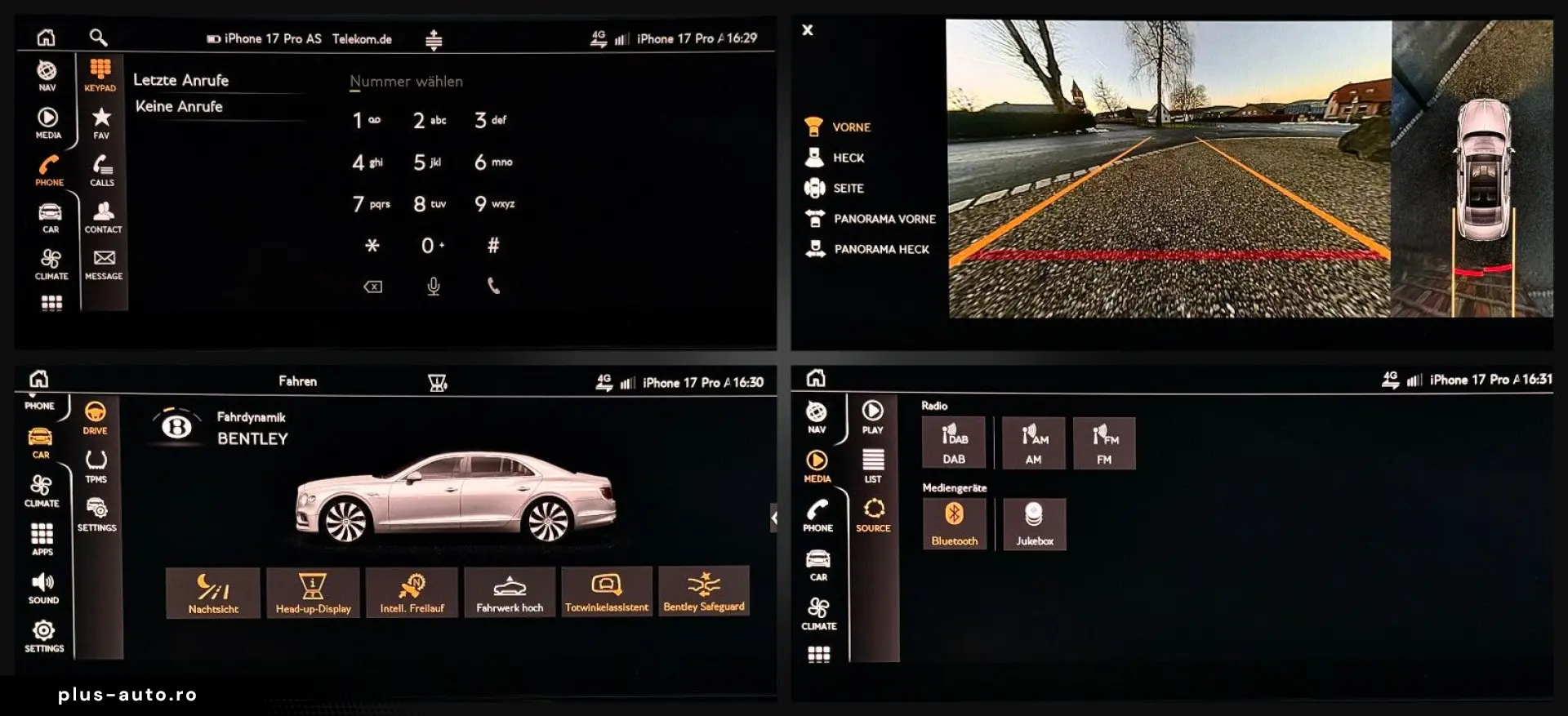 BENTLEY Flying Spur Speed W12 Naim 22  Massage Rotating