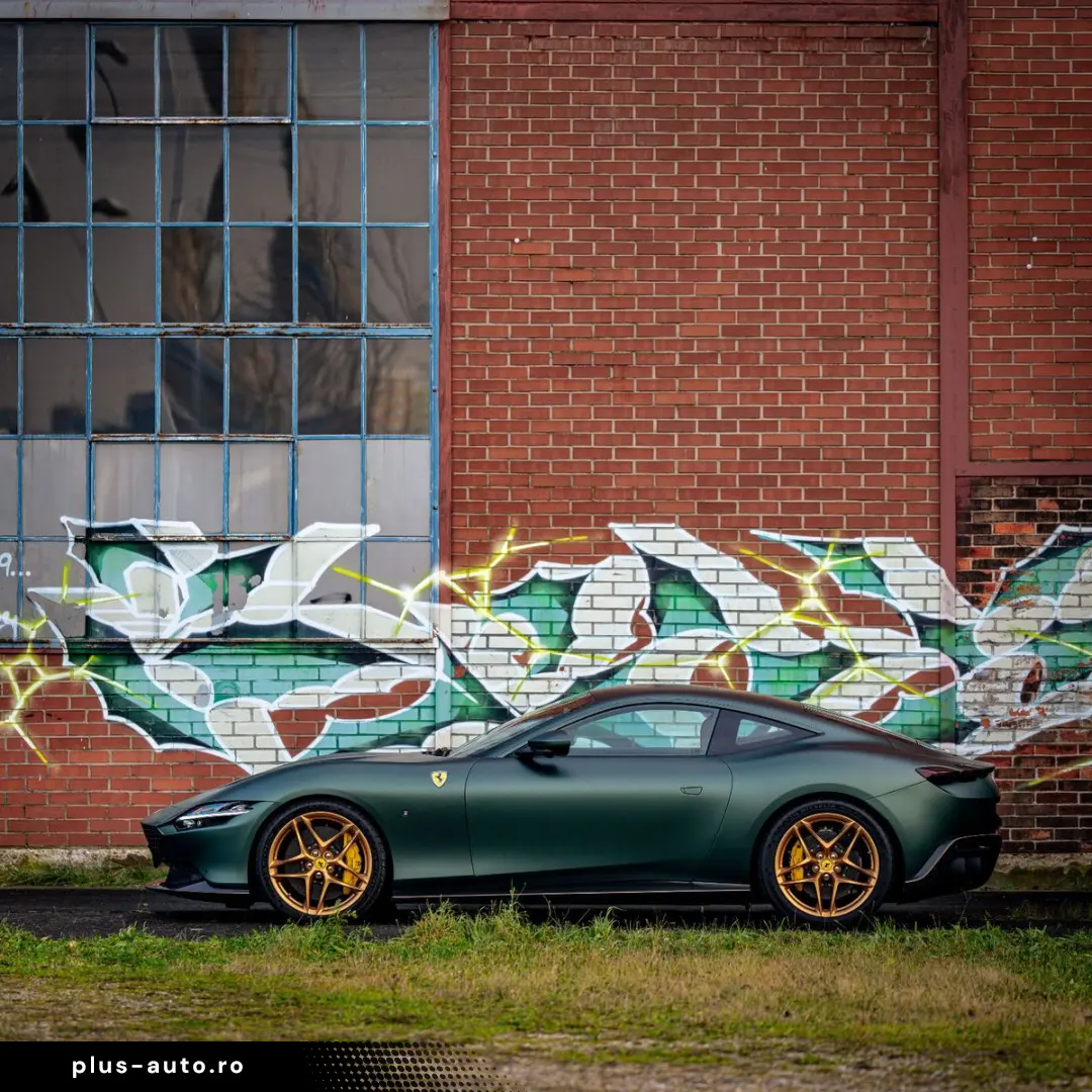 FERRARI Roma Garanti  Carbon-Paket  Exklusiv Mattgrün