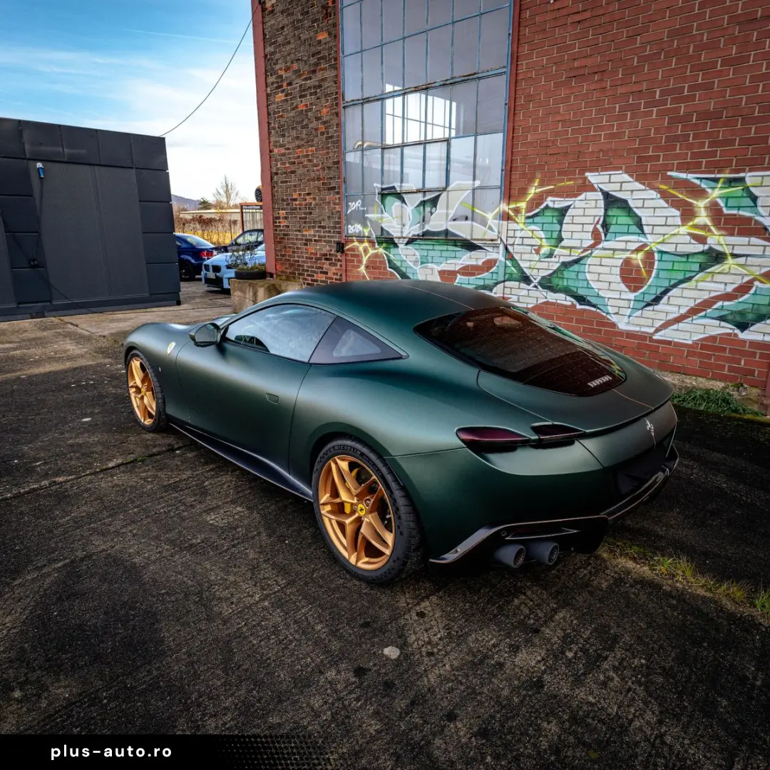 FERRARI Roma Garanti  Carbon-Paket  Exklusiv Mattgrün