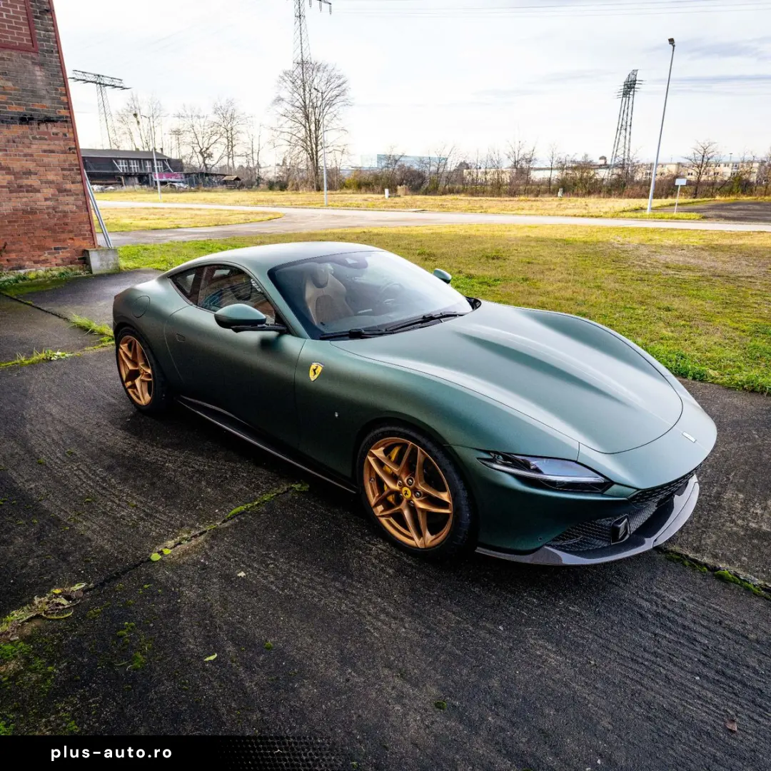 FERRARI Roma Garanti  Carbon-Paket  Exklusiv Mattgrün