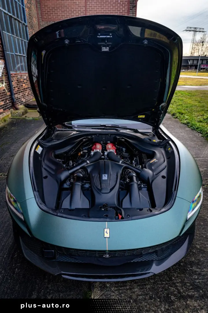 FERRARI Roma Garanti  Carbon-Paket  Exklusiv Mattgrün