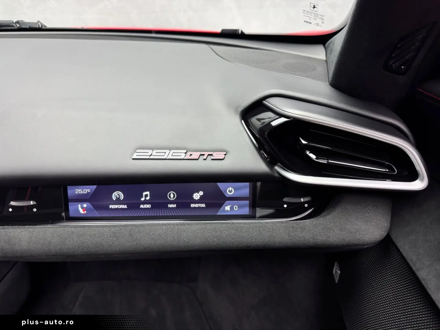 FERRARI 296 GTS JBL 360 BI-COLOR LIFT CARBON LED