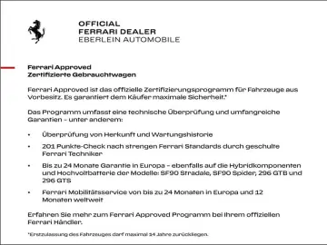 FERRARI 296 GTS 140.000€ an Optionals