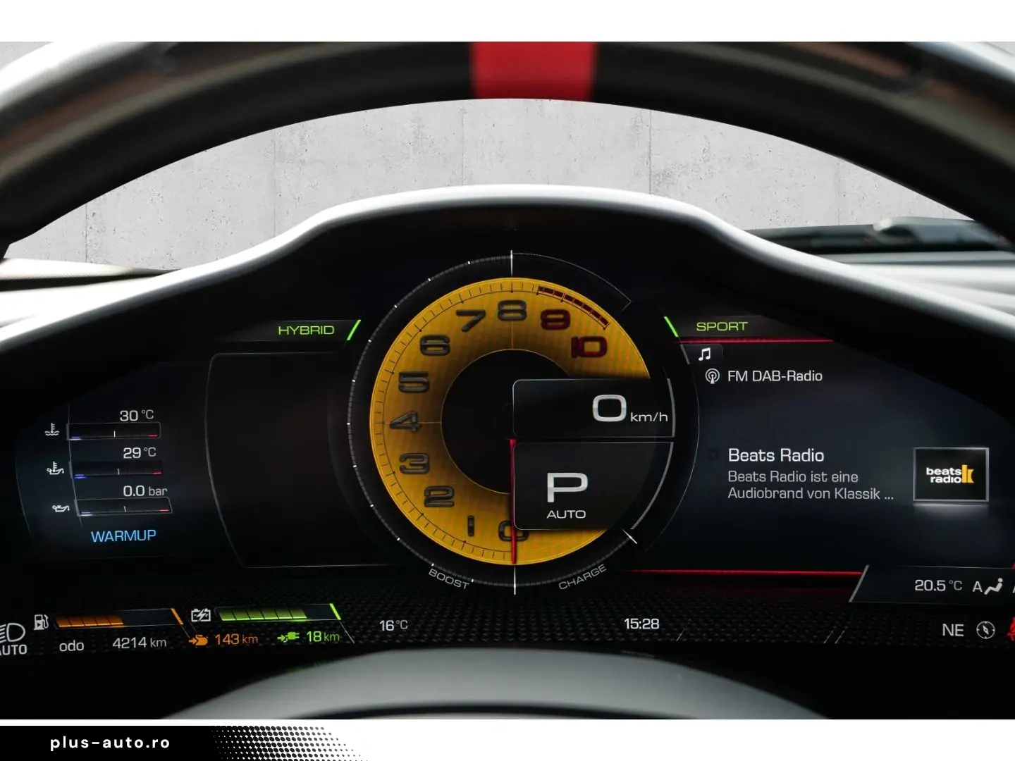 FERRARI 296 GTB  Garantie bis 2030 Carbon LED Lift JBL