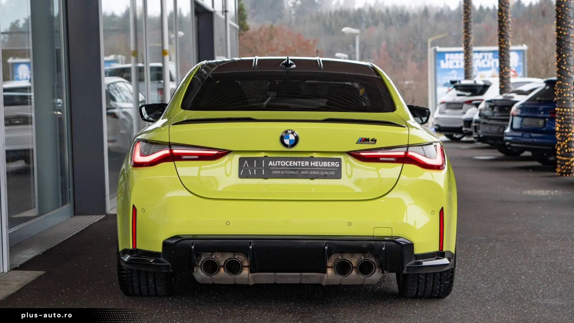 BMW M4 COMPETITION 360  H&K CARBON SPUR NAVI