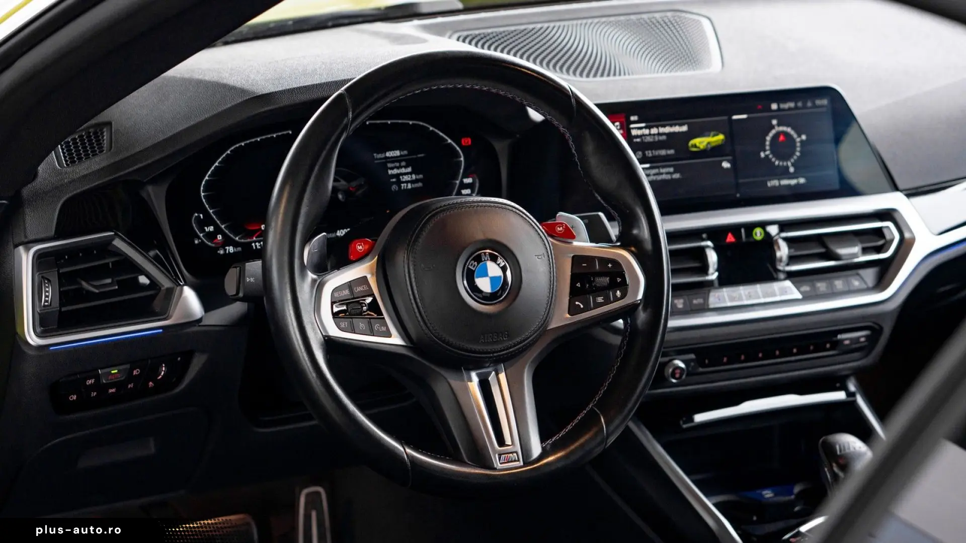 BMW M4 COMPETITION 360  H&K CARBON SPUR NAVI