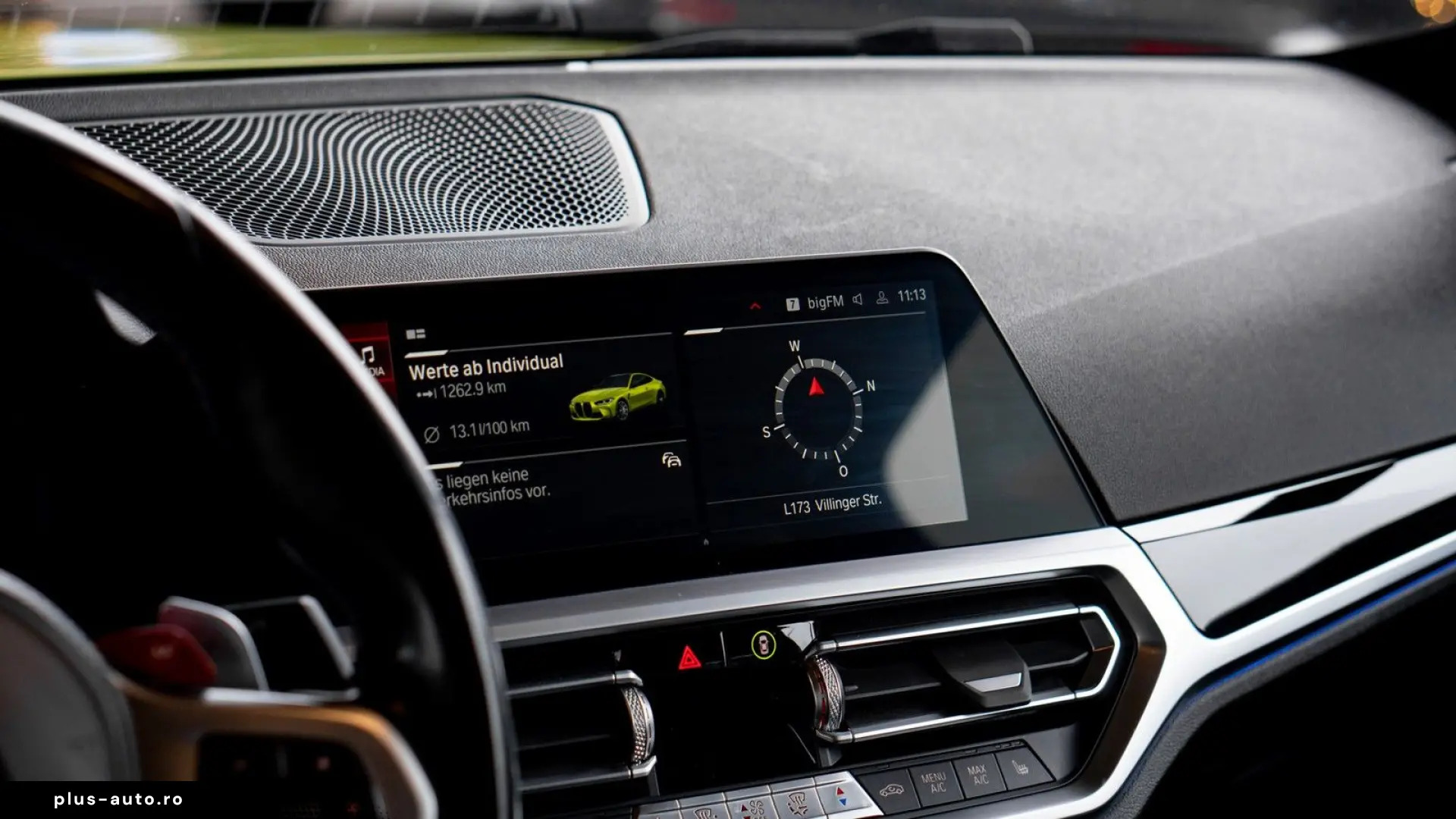 BMW M4 COMPETITION 360  H&K CARBON SPUR NAVI