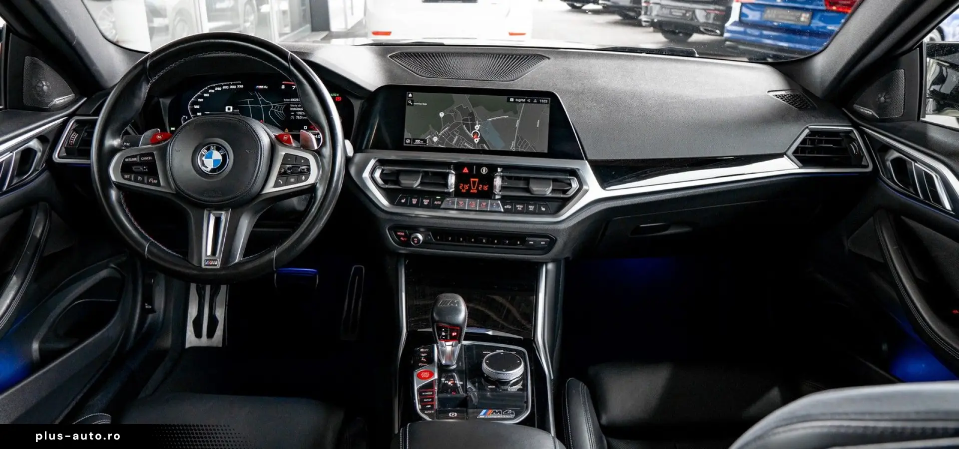 BMW M4 COMPETITION 360  H&K CARBON SPUR NAVI