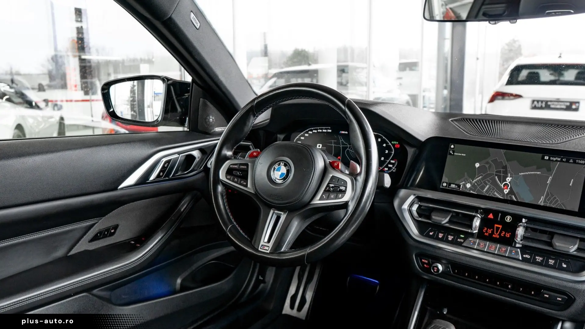 BMW M4 COMPETITION 360  H&K CARBON SPUR NAVI