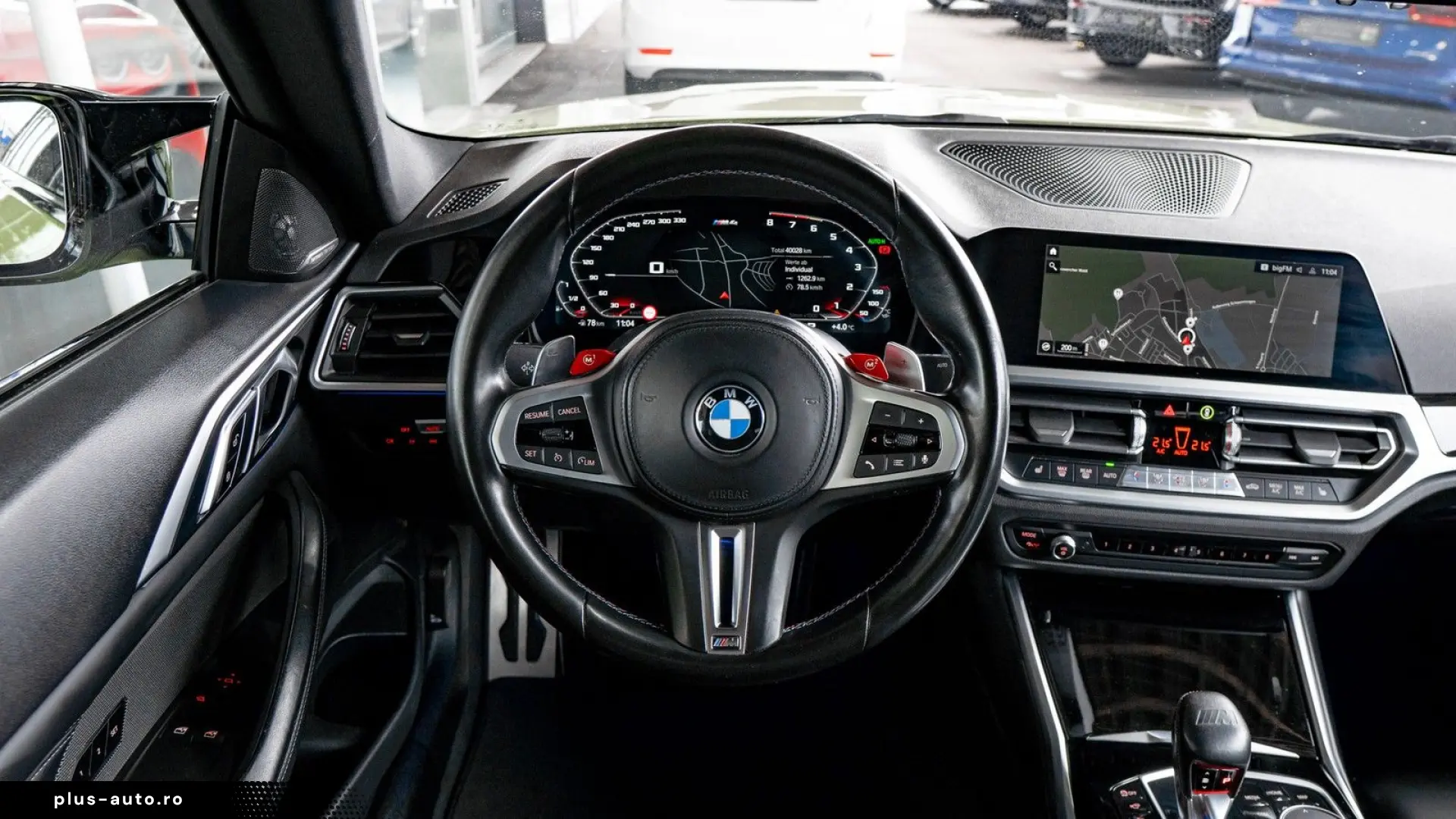 BMW M4 COMPETITION 360  H&K CARBON SPUR NAVI