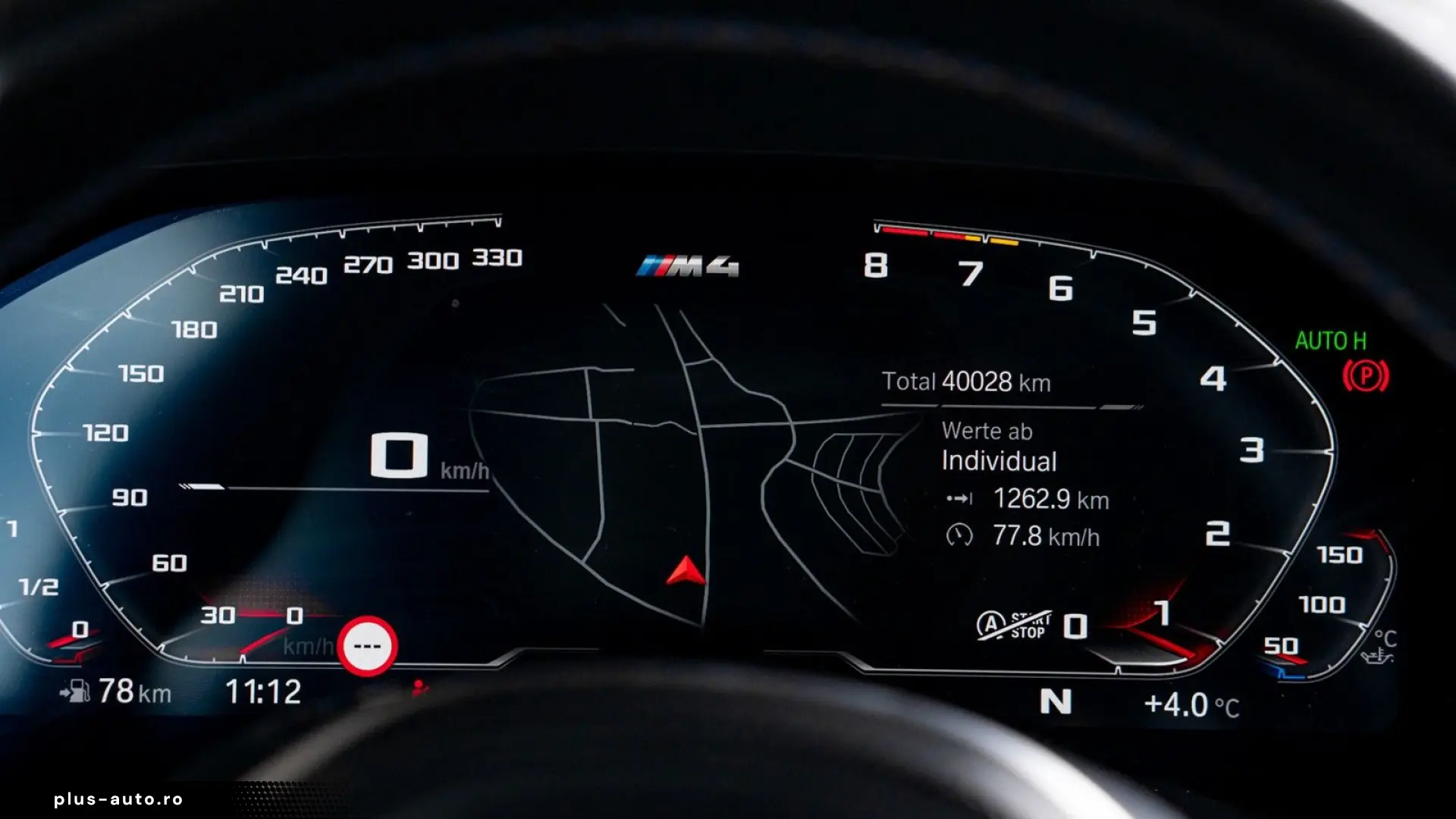 BMW M4 COMPETITION 360  H&K CARBON SPUR NAVI