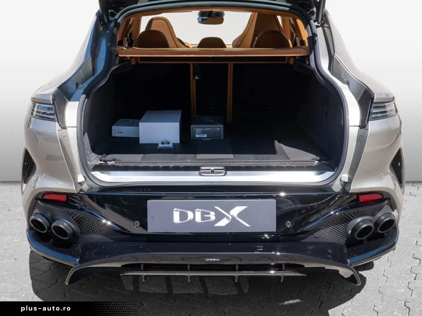 ASTON MARTIN DBX 707 Silver Birch Oxford Tan