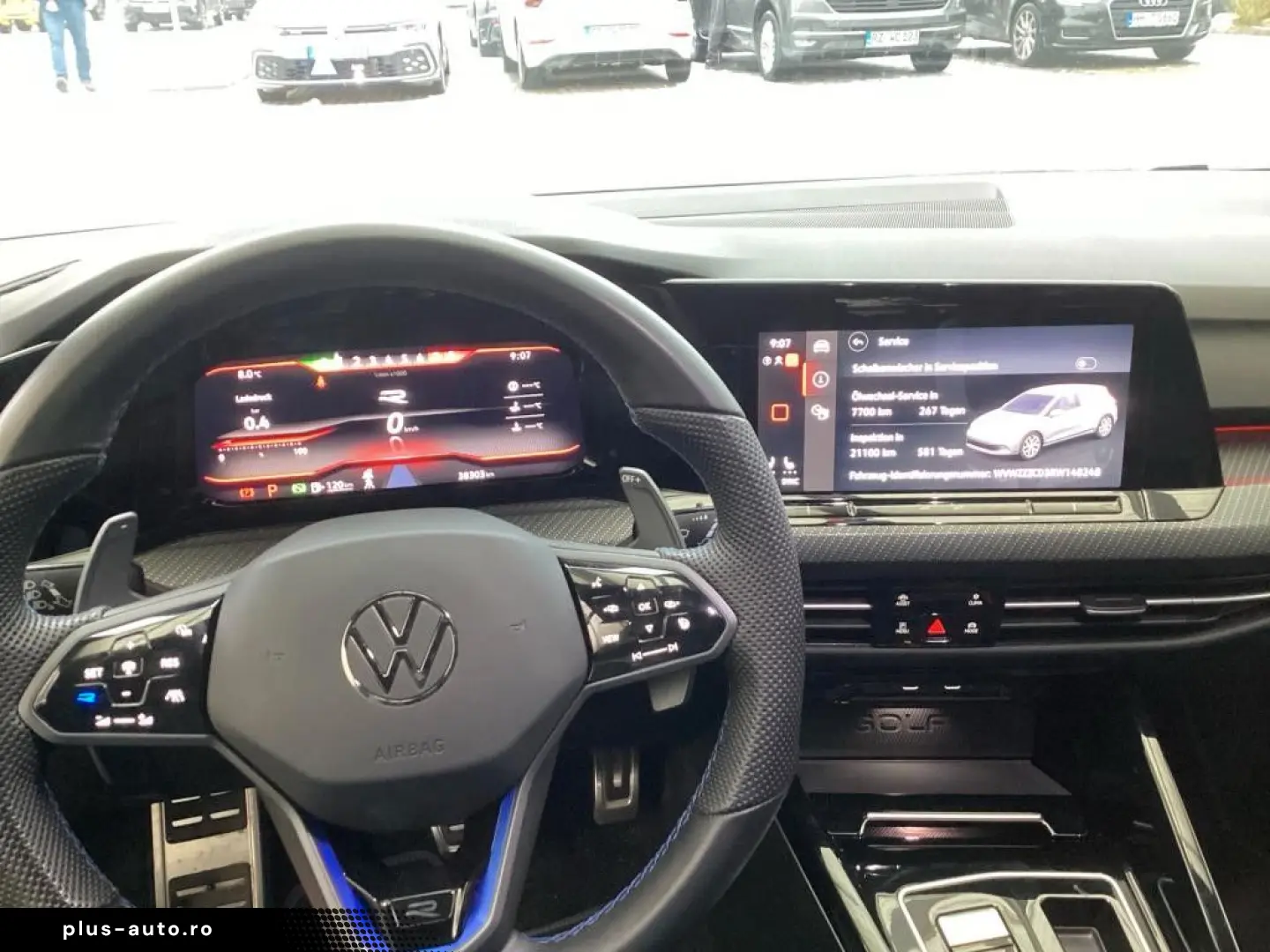 VW Golf VIII R 2.0 TSI 4M VIRTUAL R-CAM 19 ALU MATR