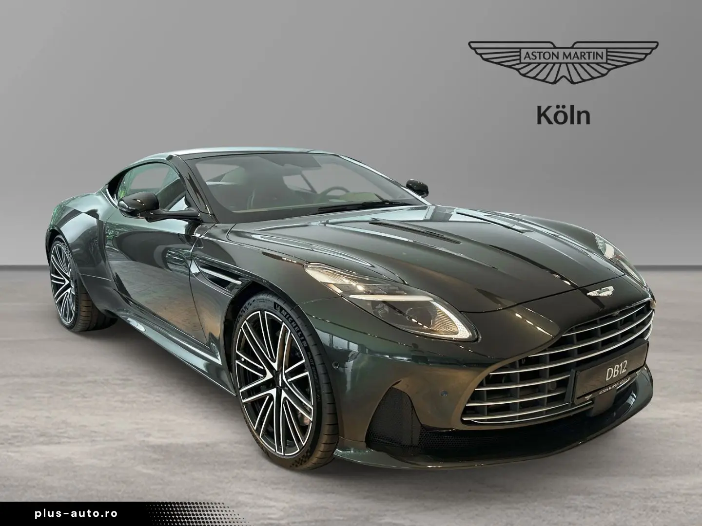 ASTON MARTIN DB12 Minotaur Green Oxford Tan Bowers & Wilkins