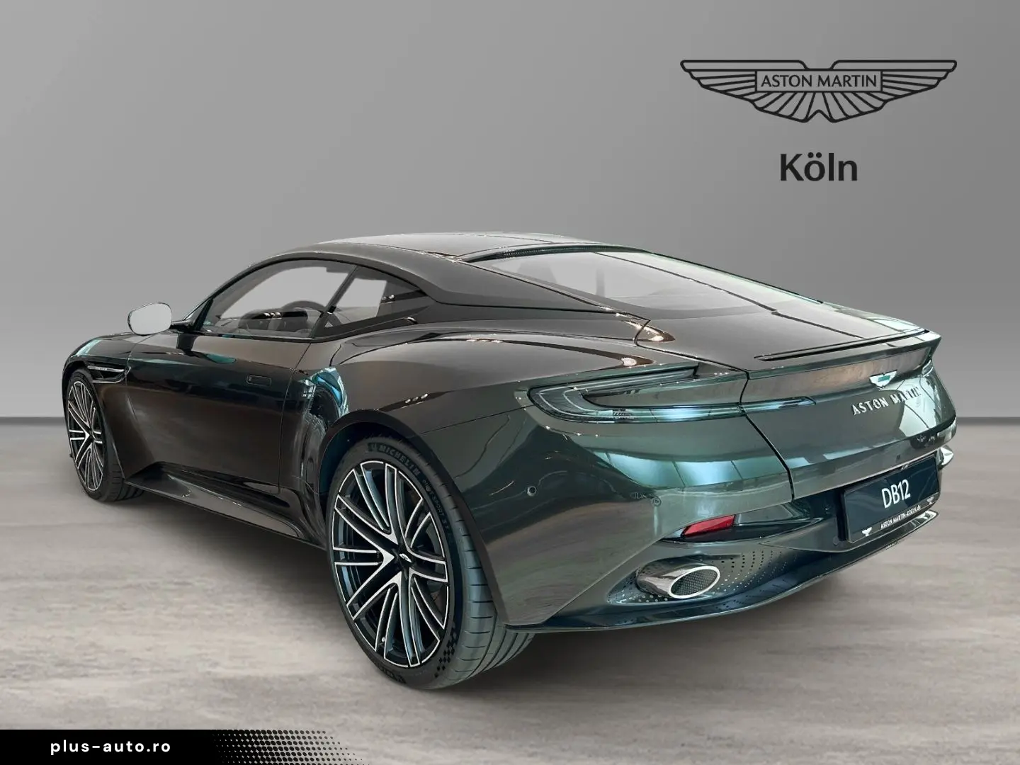 ASTON MARTIN DB12 Minotaur Green Oxford Tan Bowers & Wilkins