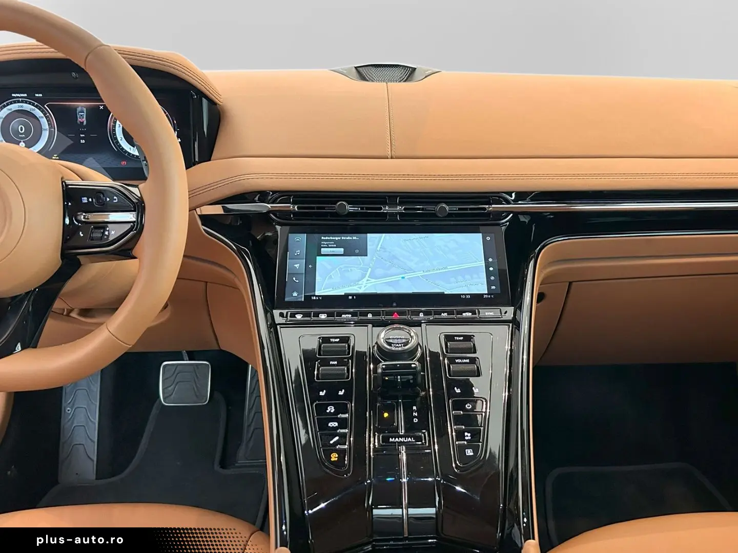 ASTON MARTIN DB12 Minotaur Green Oxford Tan Bowers & Wilkins