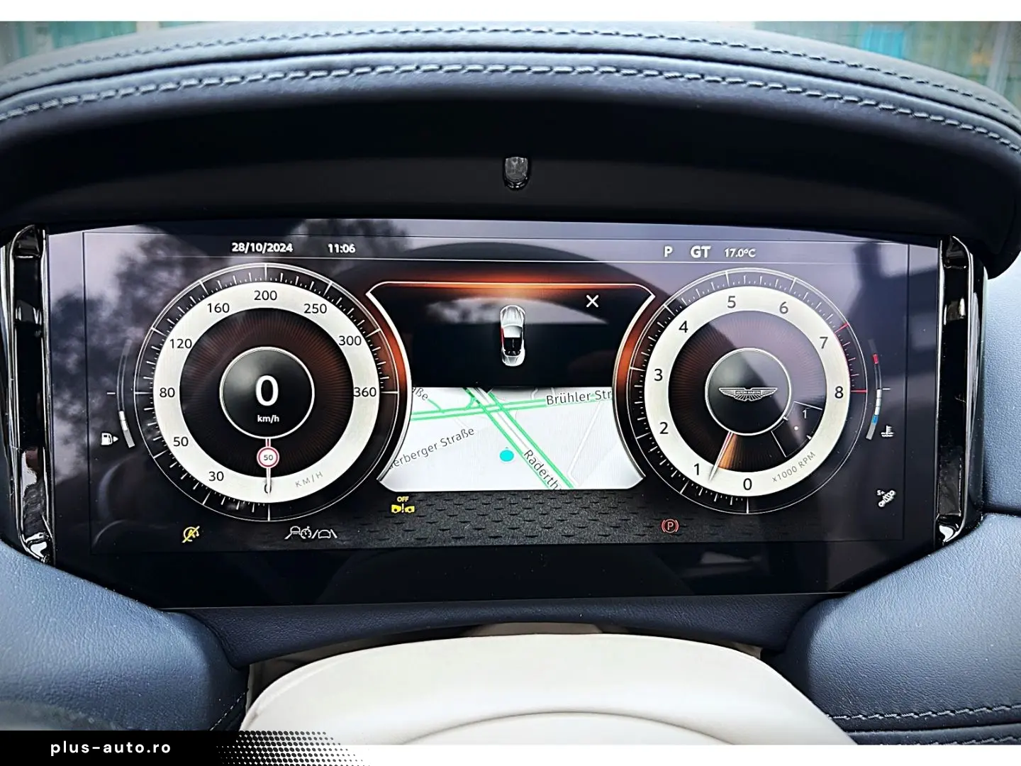 ASTON MARTIN DB12 Volante Carribean Blue Pearl Carbonbremse