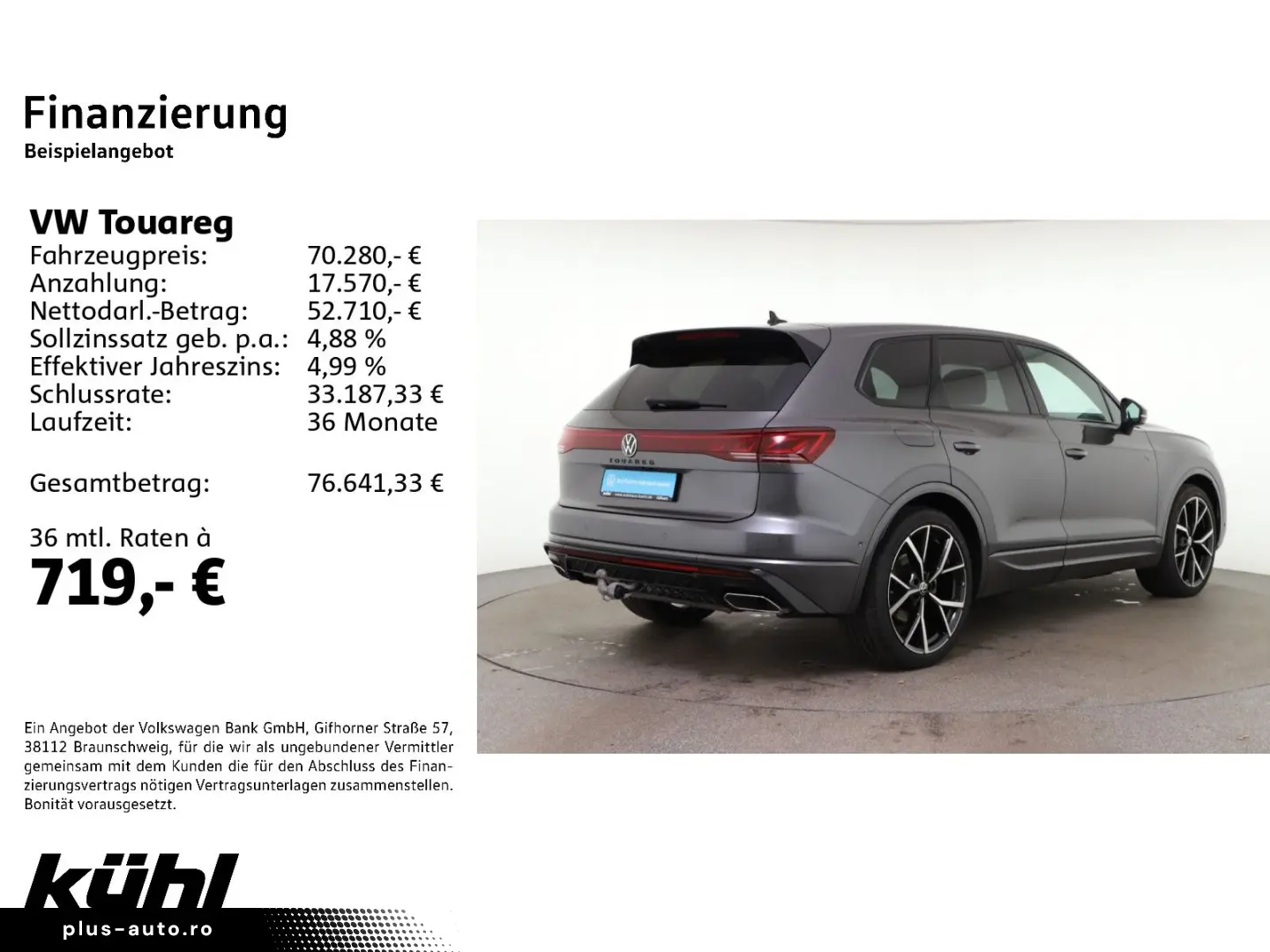 VW Touareg 3.0 TDI 4M Tip. R-Line Trailer Assist Hu